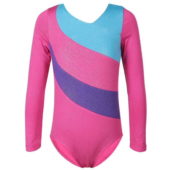 Buy 2 16Y Toddler Girls Gymnastics Leotards Long