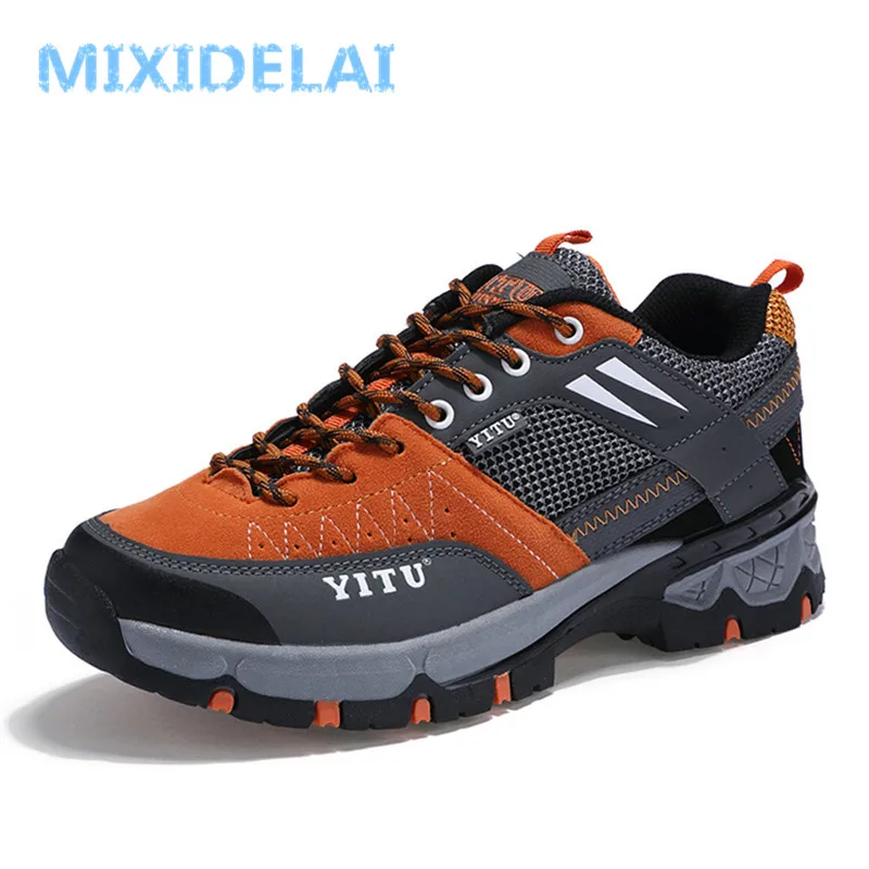 

MIXIDELAI Men Fashion Breathable Sneakers Brand Men Casual Shoes Blue Footwear Male Walking Shoes Rubber Outdoor Men Shoes Hot