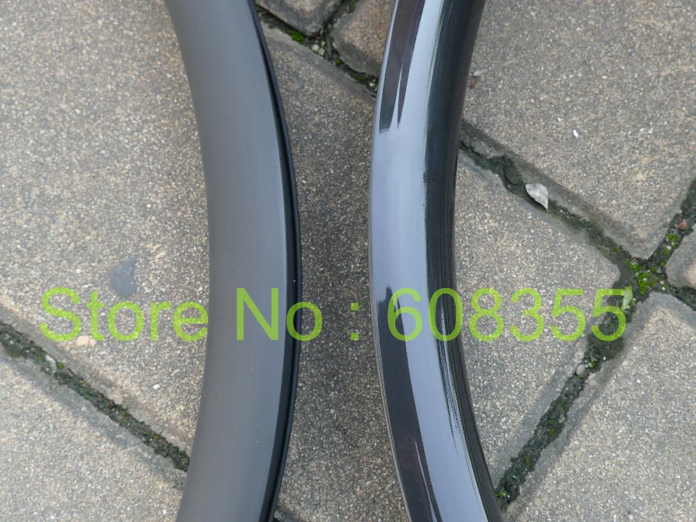 3k UD Carbon Matt Glossy 29er MTB Mountain Bike Clincher Wheel Rim 29" Dis brake