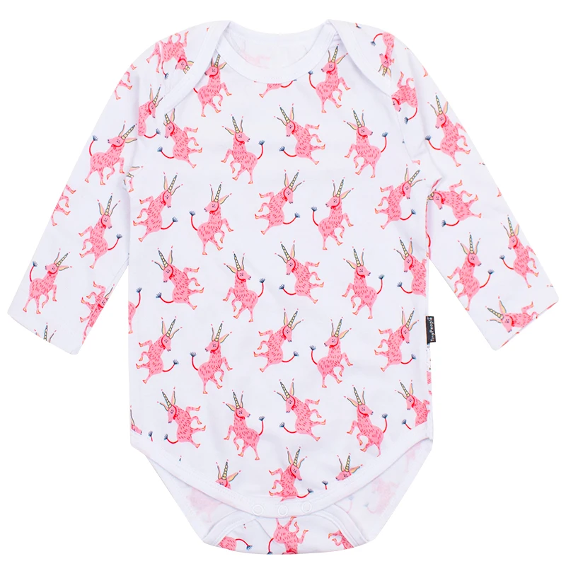 Tinypers/; боди с рисунком кролика рекс для младенцев; одежда для маленьких мальчиков и девочек; сезон весна-осень; хлопковый комбинезон для новорожденных; детский подарок - Color: unicorn