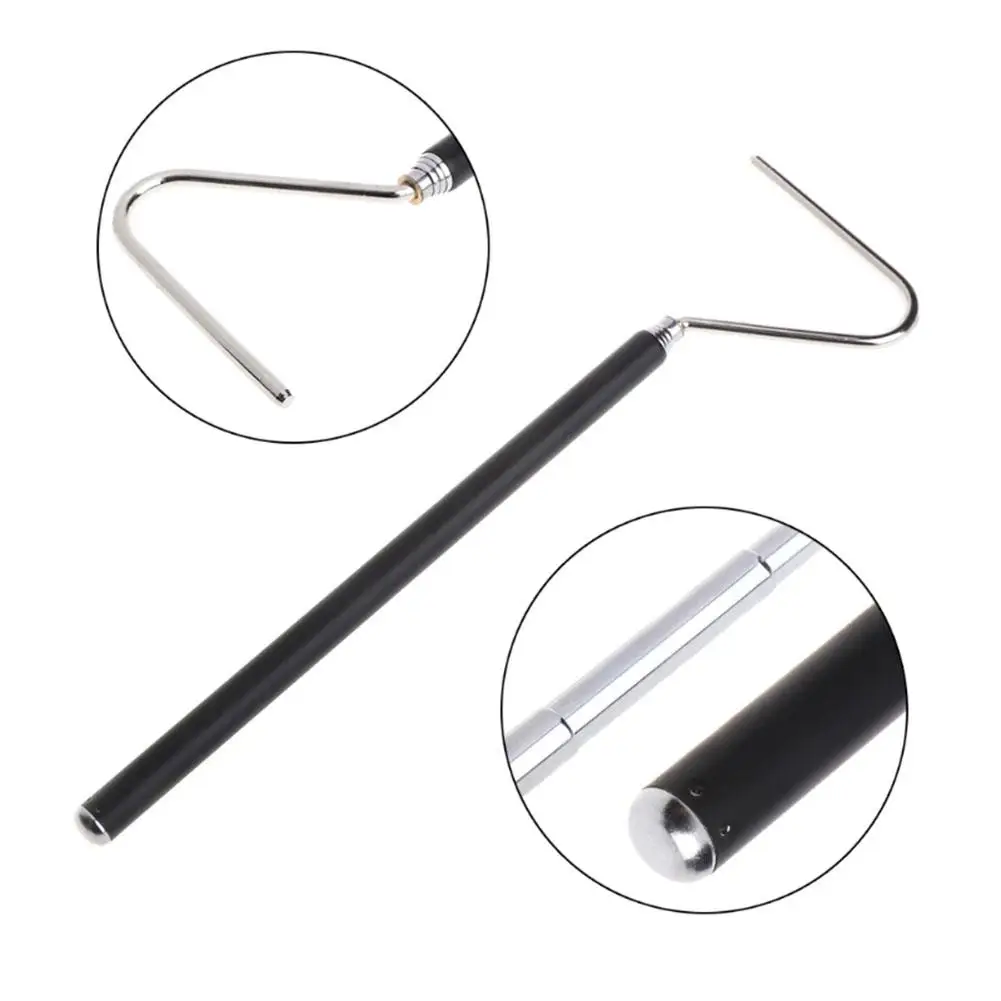 

AsyPets Stainless Steel Snake Hook Adjustable Long Handle Catching Tools Trap Tong-25