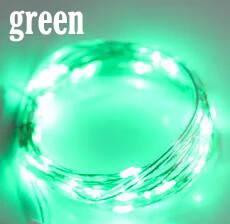 Солнечные гирлянды 20 м 200 светодиодный медный провод гирлянды сказочные огни водонепроницаемые рождественские солнечные лампы для украшения сада - Испускаемый цвет: Зеленый