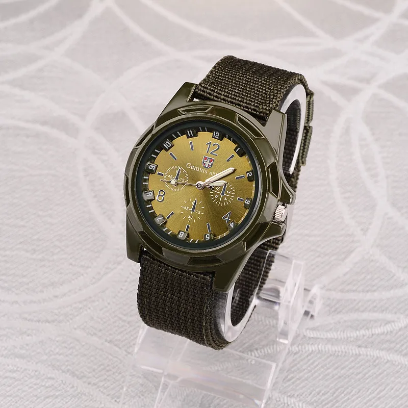 Man Wach 2020 Men Nylon band Military watch Gemius Army watch High Quality Quartz Movement Men sports watch Casual wristwatches 6