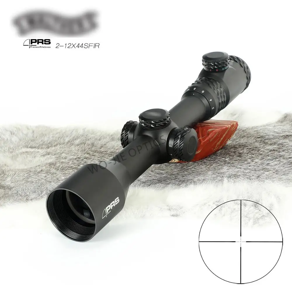 

Hunting Walther Optical Sight PRS 2-12X44 Riflescope Optics Rifle Sight Hunting optical Red dot Green dot Hunter Gun