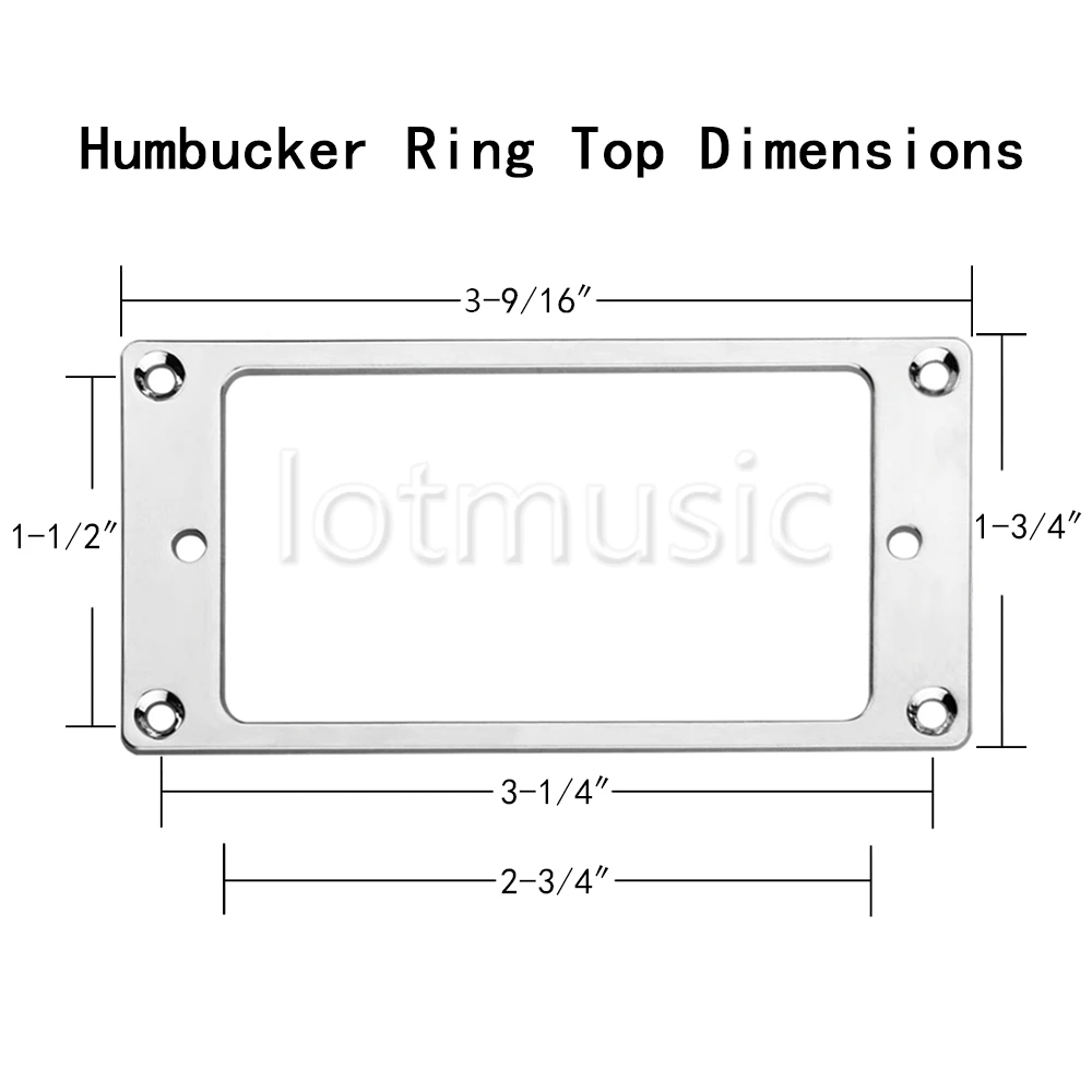 Металлическое Крепежное кольцо хромированное|pickup mounting ring|humbucker pickuphumbucker ring |