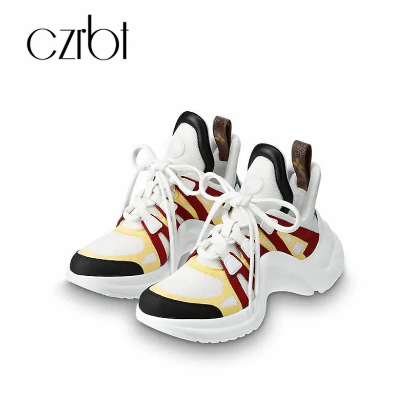 

czrbt 2018 Winter New Women Shoes High Quality Fashion Lace-Up Non-Slip Ankle Boots For Women Casual High-End Retro Sneakers