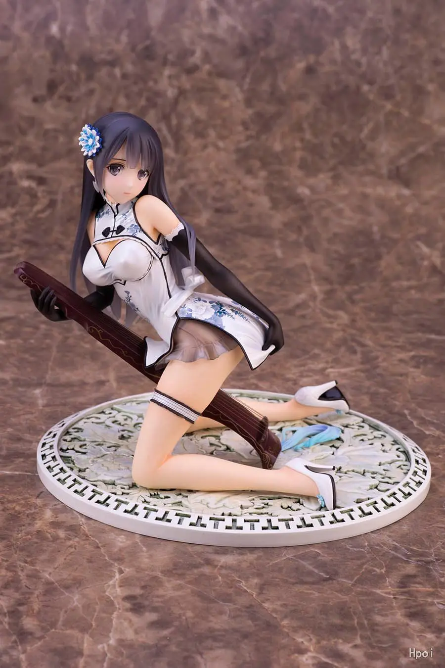 

18CM Sexy Collection Model T2 Art Girls Ping Yi Cheongsam 1/6 Scale figure fantasy Cast Off PVC Action Figure Naked girl doll