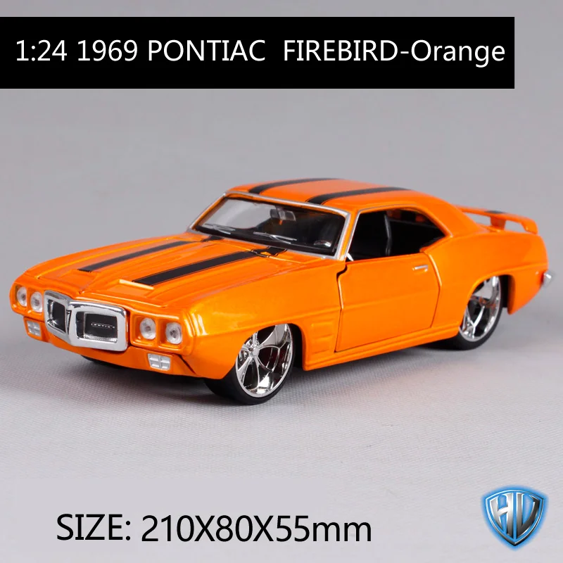 Maisto 1:24 1969 PONTIAC Жар-птица литая под давлением модель автомобиля игрушка Новинка в коробке 31040 - Цвет: 31040