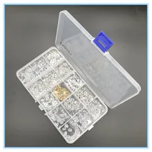 15 в 1 Силиконовые носовая накладка Набор для носа Pad световой короб