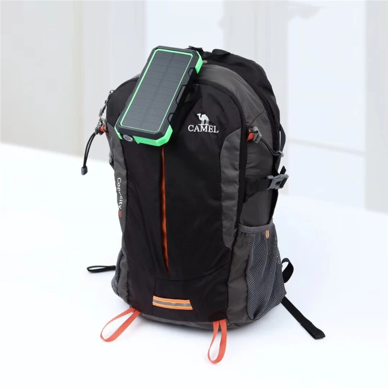 

30000mAh Portable QI Wireless Charger Solar Power Bank for iPhone TypeC PD+QC3.0 Fast Charge USB Powerbank External Battery Pack