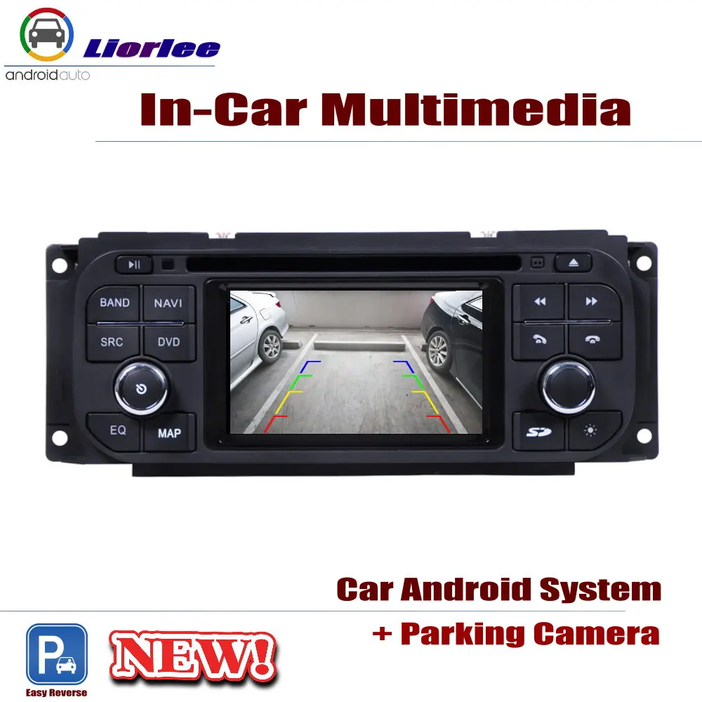 Для Dodge Grand Caravan 2001~ 2007 автомобильный Android плеер DVD gps навигационная система HD экран Радио Стерео интегрированный мультимедиа