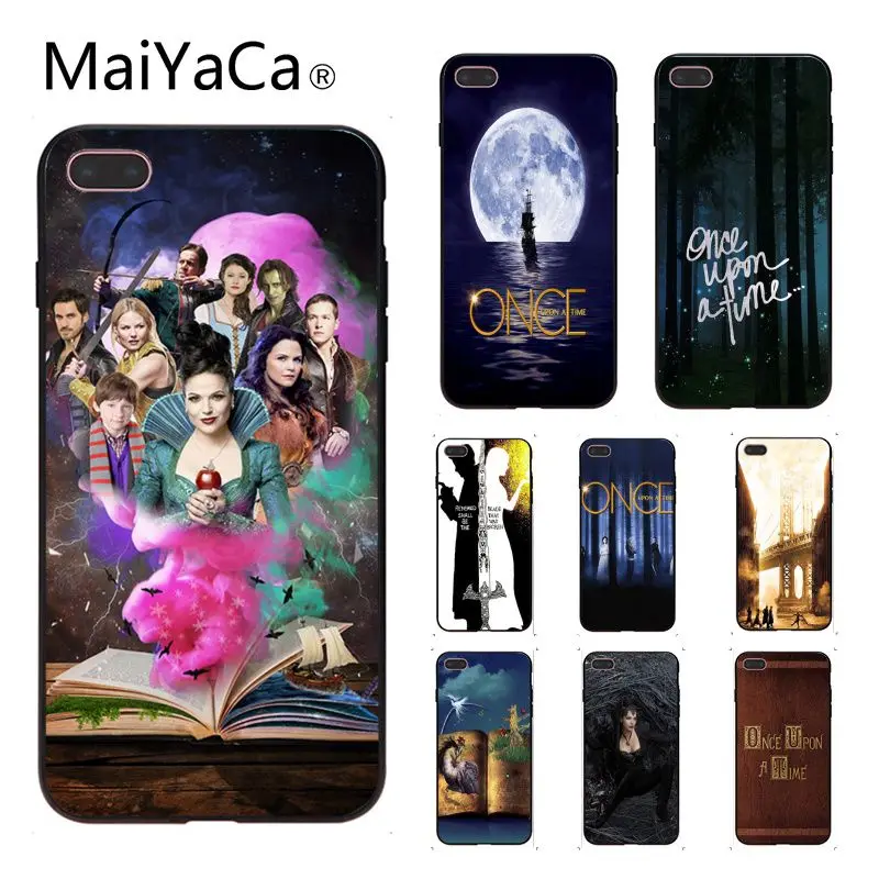 MaiYaCa Once Upon A Time Soft Lovely Phone Accessories Case For iphone 8 8plus and 7 7plus 6s 6s Plus 6 6plus 5s Cellphones