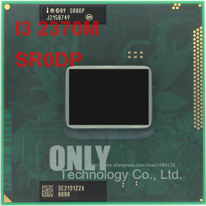 

free shipping inte I3 2370M CPU laptop Core i3-2370M 3M 2.40GHz SR0DP i3-2370M CPU support PM65 chipset Notebook