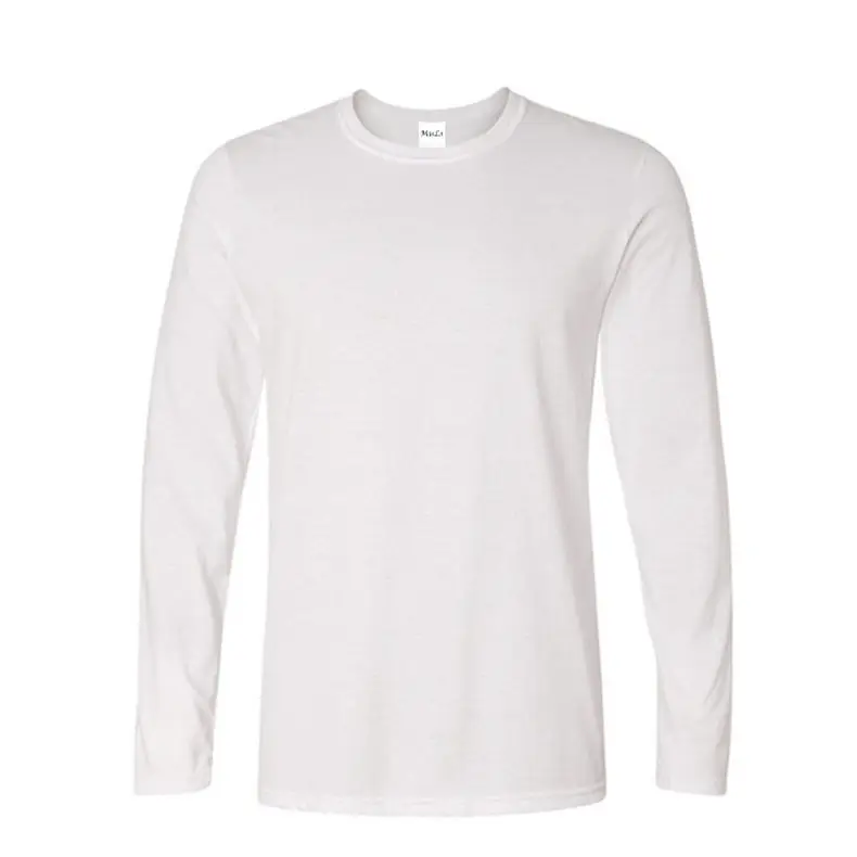 2018 New long Sleeve T shirts Men Spring Autumn Premium Cotton Casual Basic Male Tees Tops O-Neck Mens Clothing USA Size XS-XXL-01