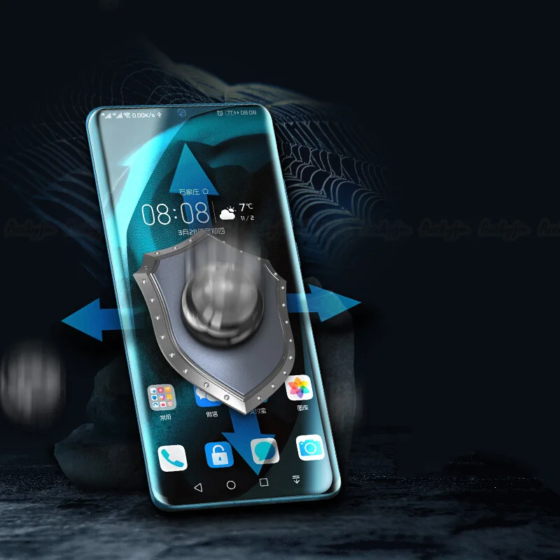 100 шт Мягкий гидрогель пленка для huawei P30 Pro P30 Lite 3D с полным покрытием и Экран протектор для huawei P30Pro P30Lite P30 пленка