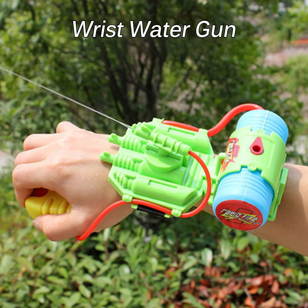 

5M Range Wrist Water Gun Toy Beach toys Swimming Pool Fight Pistol Spray Wrist Water Gun Toys Outdoor Shooter Toy Water Guns