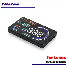Liislee для Lexus 450 H/LX/LX570/RX/RX350 OBD2 автомобильный дисплей Saft вождения экран проектор-отражающий