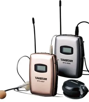 

Top Quality Takstar WTG-900 / WTG900 wireless guide system voice device teaching earphone Transmitter + Receiver + MIC+ earphone