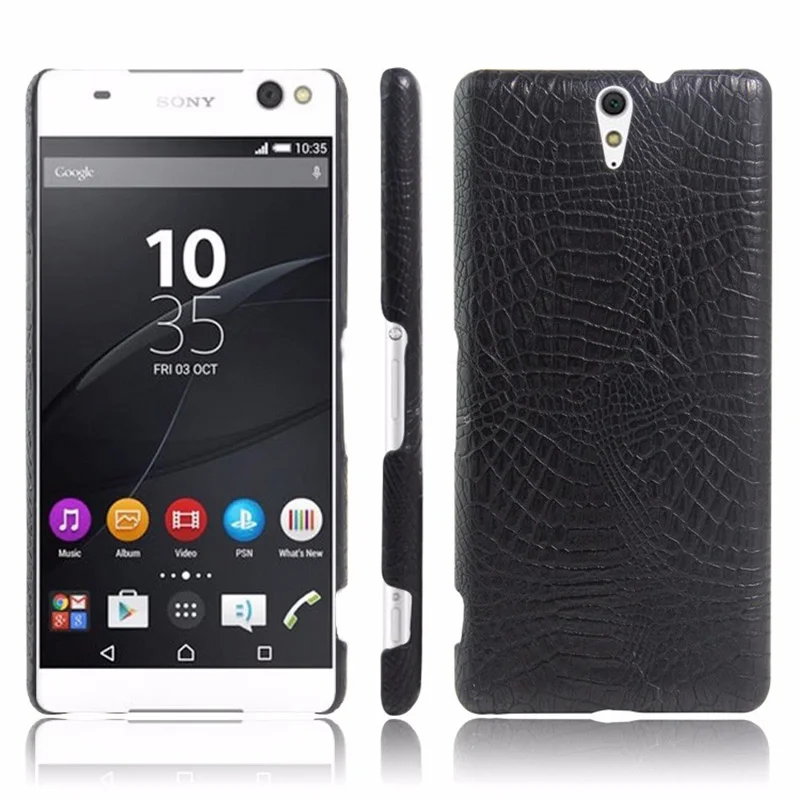 

For Sony Xperia C5 Ultra Case,Luxury Crocodile Pattern PU Leather Case For Sony Xperia C5 Ultra Cases Mobile Phone Back Cover