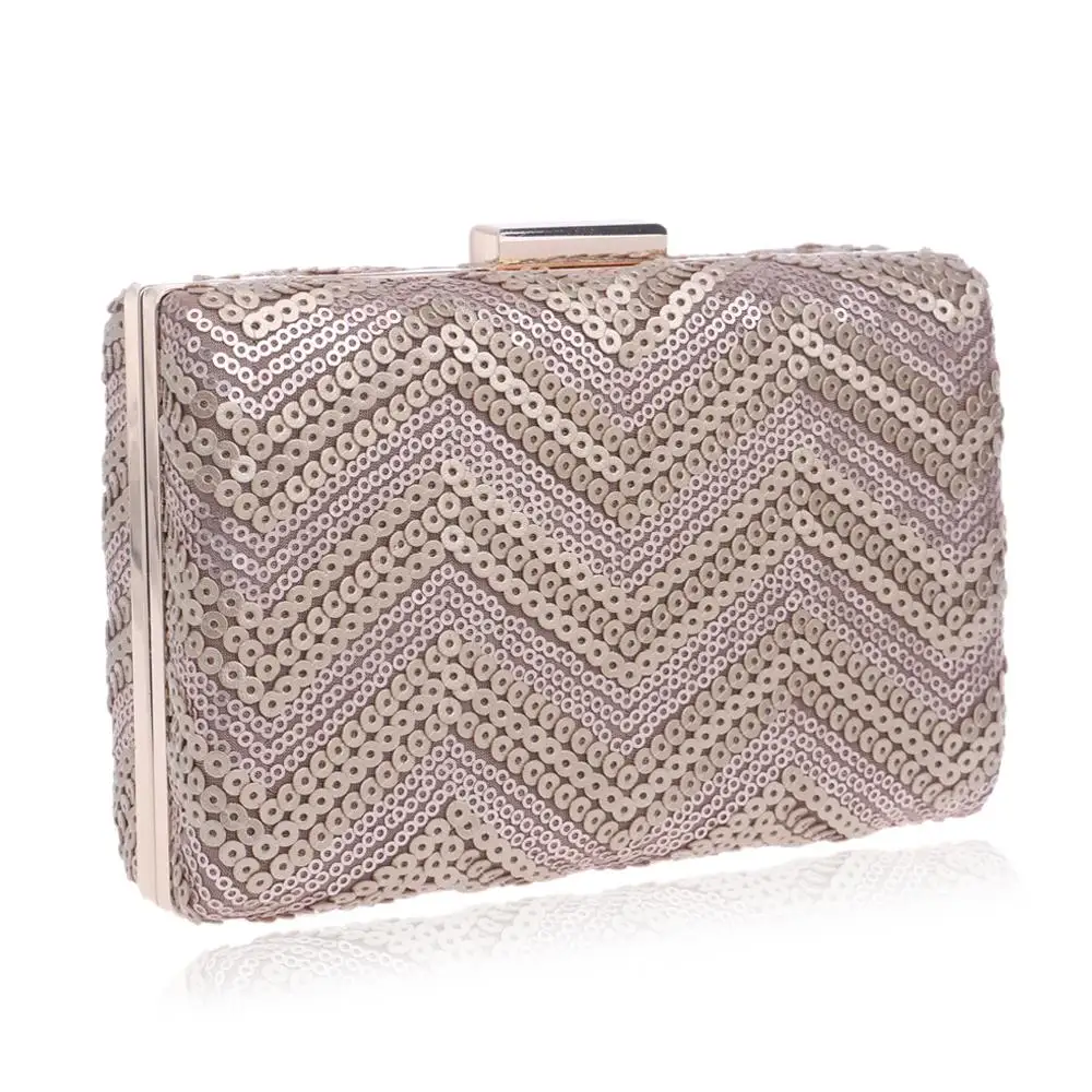 

HOT Sequined women evening bags messenger shoulder bags evening bags for wedding clutches bags