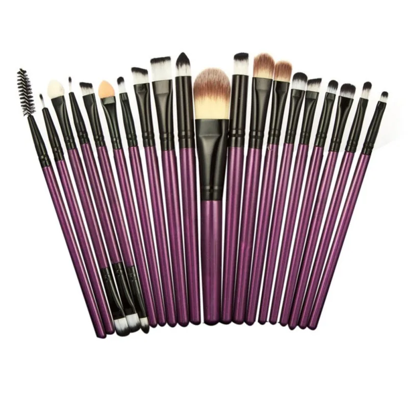 

Makeup Brushes Professional Make-up Toiletry Kit Wool Make Up Brush Set Hot H11 Women Beauty Health Cosmetic Tool 21 pcs