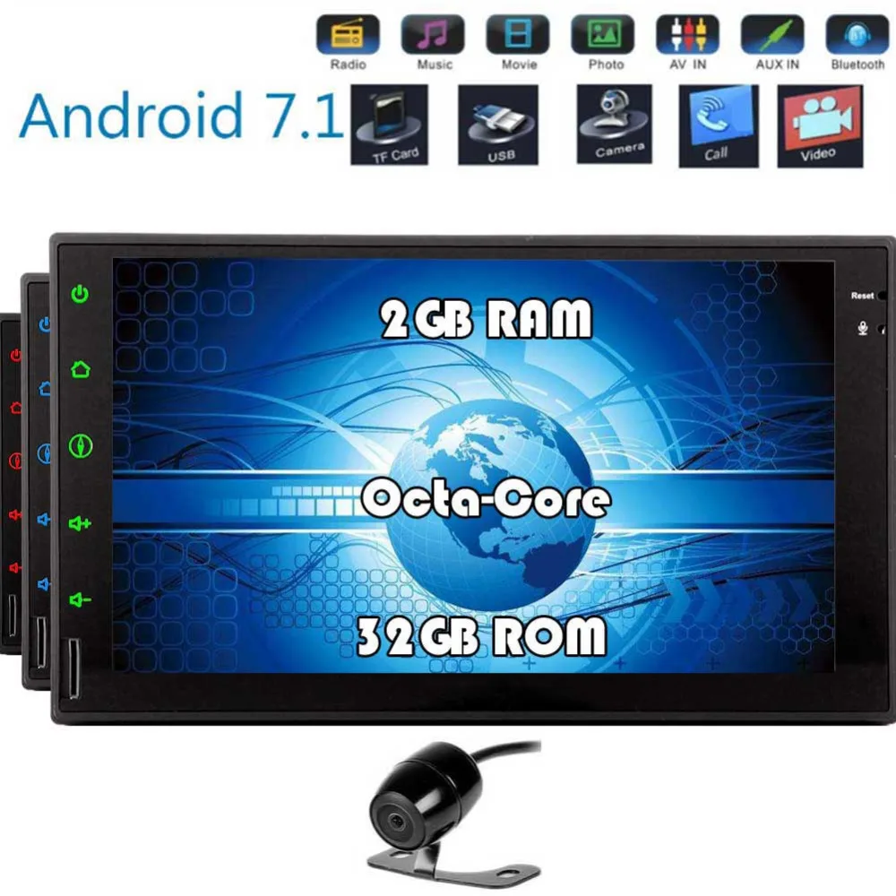 Vehicle GPS Audio Radio Double Din Head Unit Support OBD2/WiFi/Airplay/Bluetooth/1080P Video EinCar 7'' Double Din Head Unit And Vehicle GPS Audio Radio Double Din Head Unit Support OBD2/WiFi/Airplay/Bluetooth/1080P Video EinCar 7'' Double Din Head Unit And