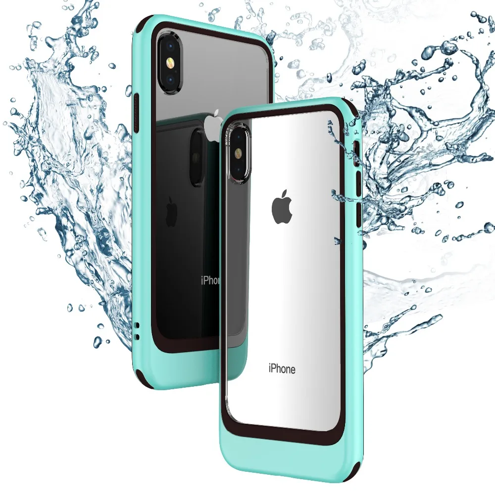 Shockproof Phone Cases for iPhone XS MAX Slim PC+TPU Hybrid Full-Body Protect Cover XR Case Anti-Knock Shell | Мобильные телефоны и