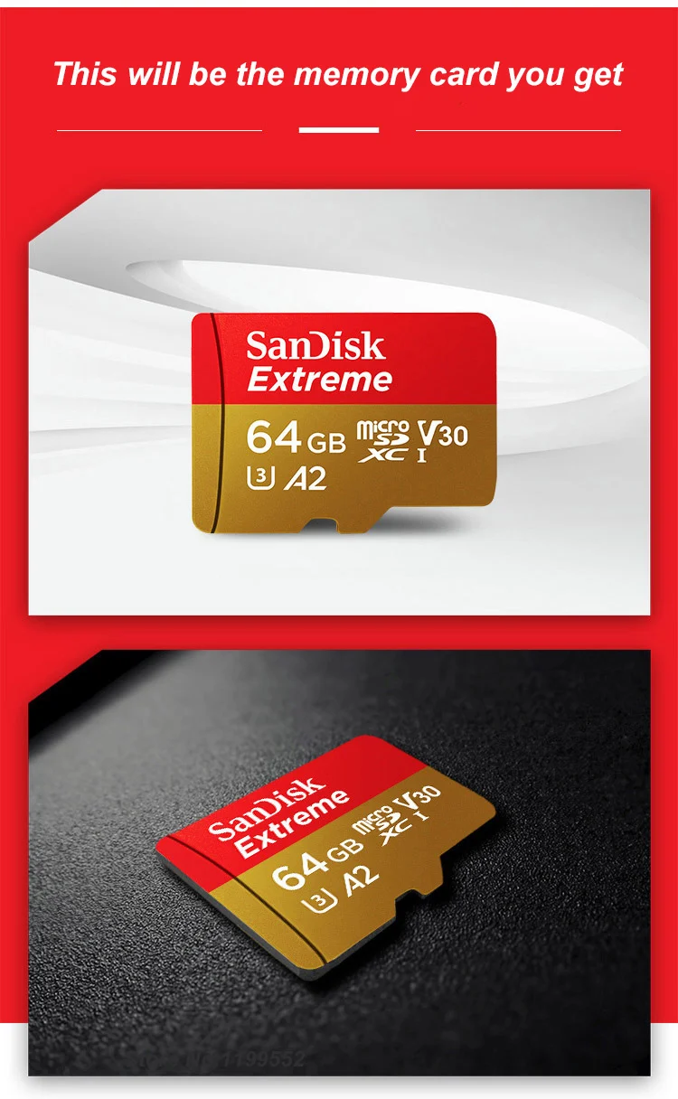 Двойной Флеш-накопитель SanDisk micro sd 128 Гб 64 ГБ 32 ГБ оперативной памяти, 16 Гб встроенной памяти, 98 МБ/с. TF usb флэш-карта памяти, мicro sd class10 продукт для детей 10 лет гарантии