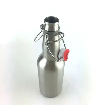 

350ml Beer Bottle, Stainless Steel 304, Standard Beer Bottle with Swing Cap