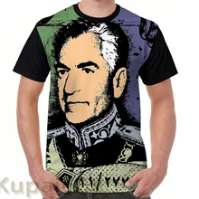 Забавная футболка с графическим принтом Мужские топы футболки SHAH OF IRAN женская футболка с коротким рукавом повседневные футболки