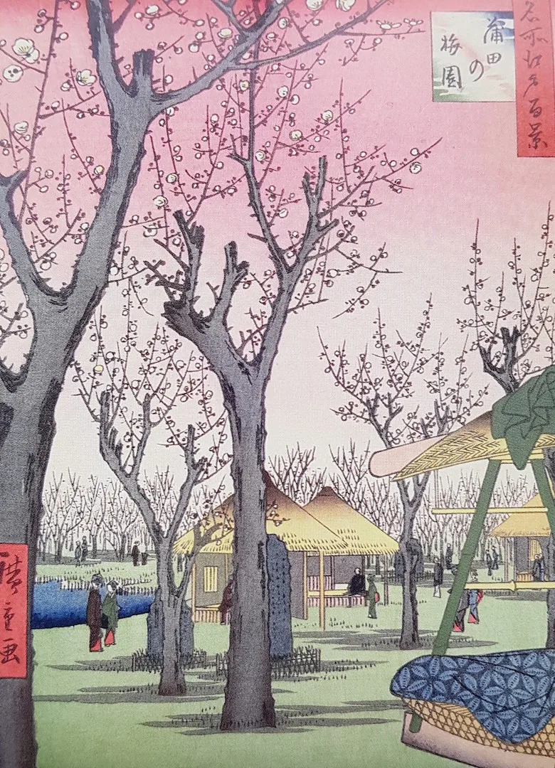 Винтажные японские картины в стиле Ukiyoe, хиросиге, крафт-постеры, классические картины на холсте, наклейки на стену, домашний декор, подарок