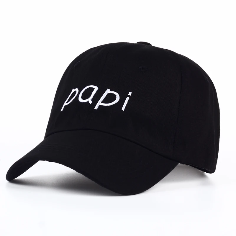 Voron Papi вышивка бейсболка Мужская Женская мода Papi DAD Cap хип-хоп Snapback кости шапки стиль 6