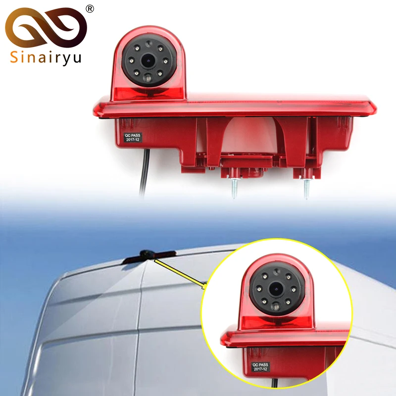 Sinairyu Auto Reversing IR Led Light Vehicle Camera Car Brake Light Rear View Camera For 2014 Opel Vivaro / 2014 Renault Trafic цена Sinairyu Auto Reversing IR Led Light Vehicle Camera Car Brake Light Rear View Camera For 2014 Opel Vivaro / 2014 Renault Trafic цены онлайн