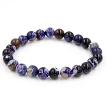 FAITHEASY натуральный энергетический камень ручной струны эластичный браслет