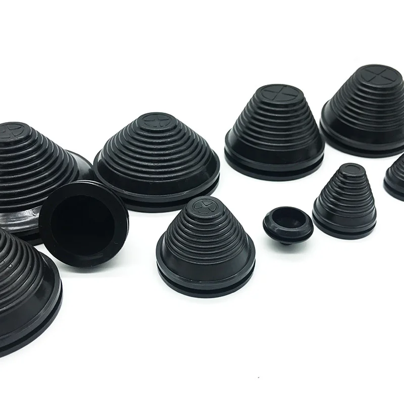 2 шт. резиновый провод отверстие пылезащитные заглушки черный ...