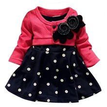 2016 autumn 1 6 years child clothing children clothes corsage girl dress dresses baby princess dress