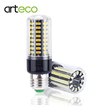 

1PCS 9W 12W 15W LED Bulb E14 E27 LED Corn Bulb 85-265V White / Warm White SMD 5736 LED Corn Light Aluminum lampada LEDs