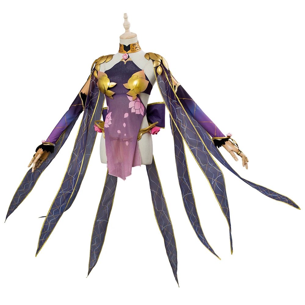 FGO Косплей Костюм Fate Grand Order Assassin Kama ПОЛНЫЙ КОМПЛЕКТ Хэллоуин карнавальвечерние