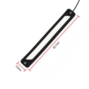 

1PCS Car Daytime Running Light DRL LED COB Driving Bulb Fog Lamp Waterproof