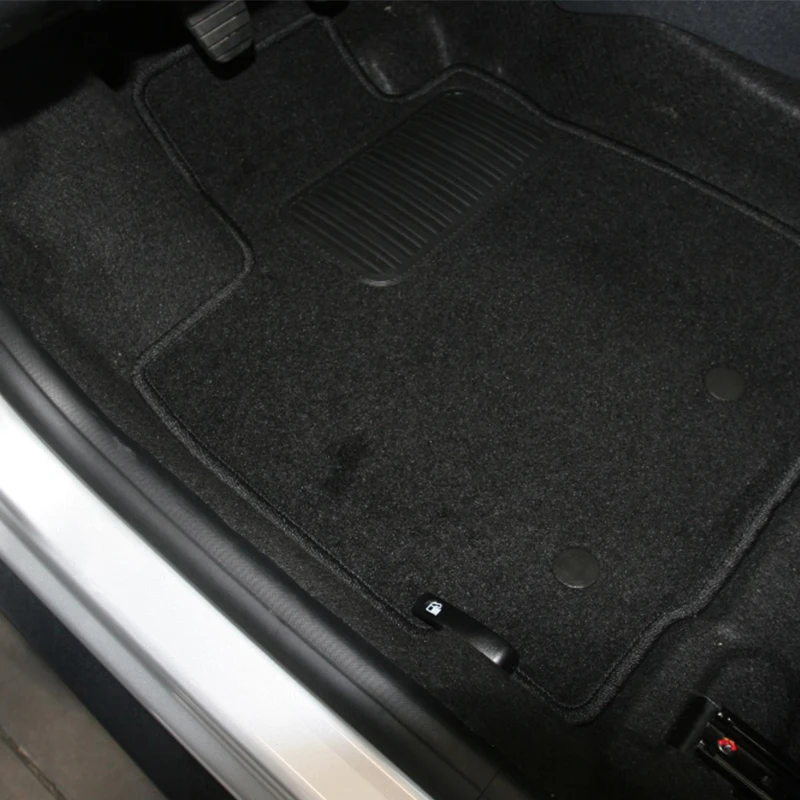 Автомобильные коврики для SKODA Octavia 2008-2012 водонепроницаемые пылезащитные коврики для автомобиля стильный интерьер