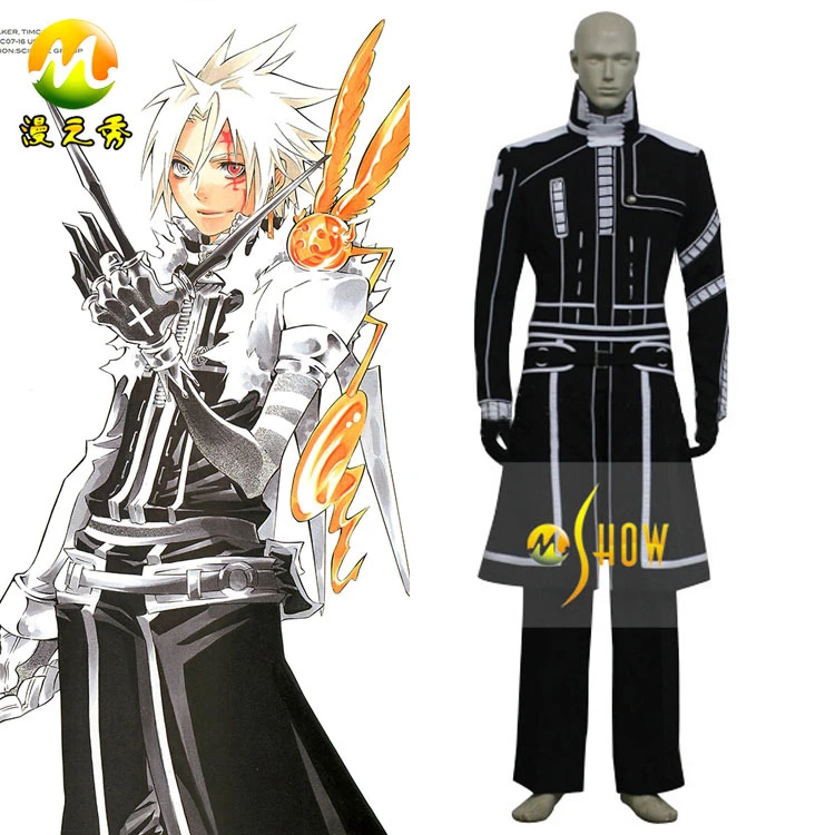 D Gray Man Allen Walker Cosplay Costume Halloween Men Black Uniform Costumes Party Costume Christmas Wholesale Anime Man S 3xl Halloween Costumes For Animals Halloween Wedding Dress Costumescostume Halloween Dog Aliexpress