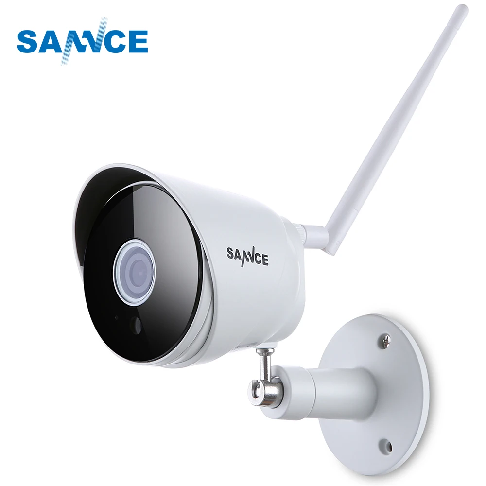 SANNCE HD 1080P font b Wireless b font IP Camera Wifi CCTV Camara Outdoor Waterproof Night