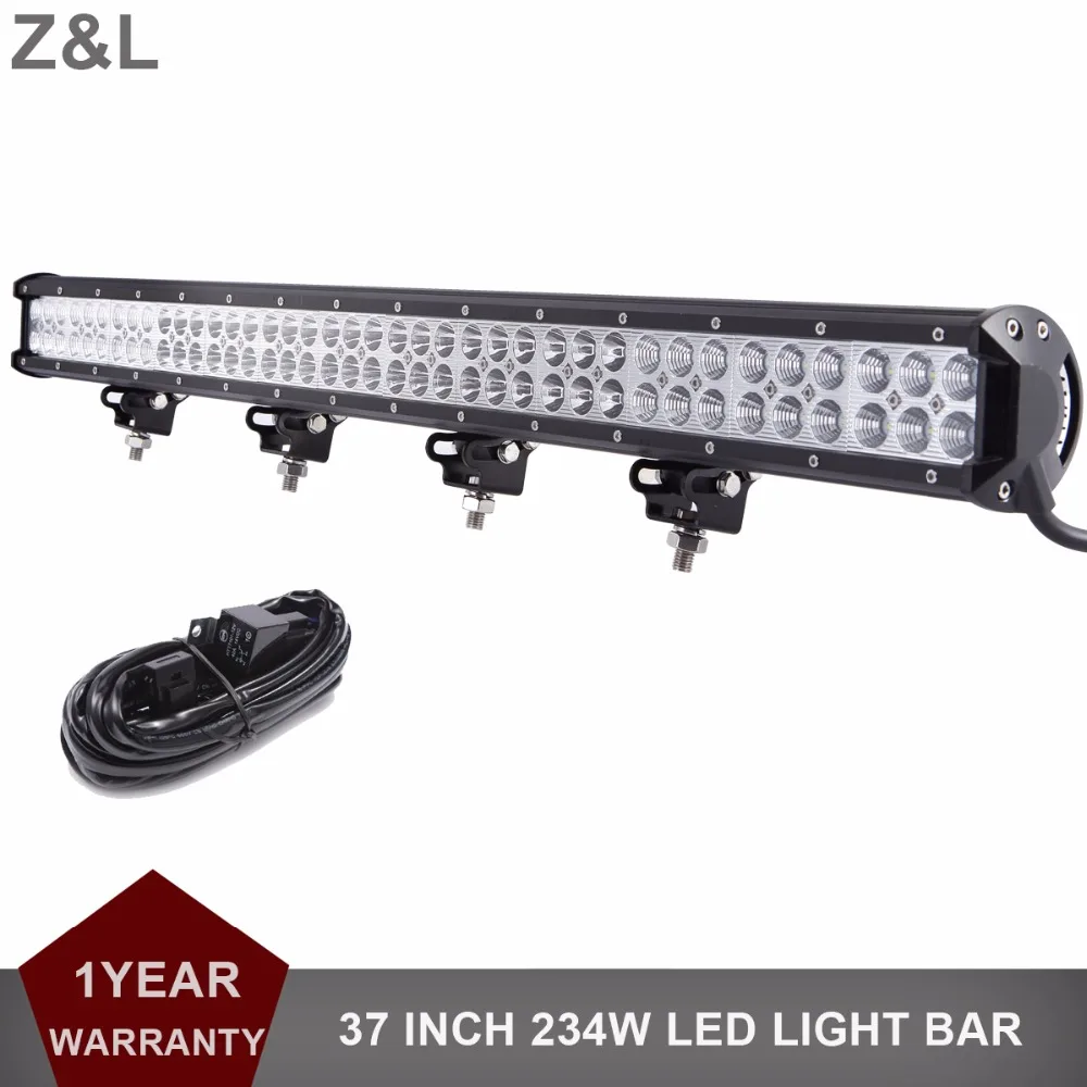

37'' 234W Offroad LED Light Bar 12V 24V Combo Driving Lamp Car SUV ATV SUV Boat UTE Yacht Wagon Truck Trailer Pickup Headlight