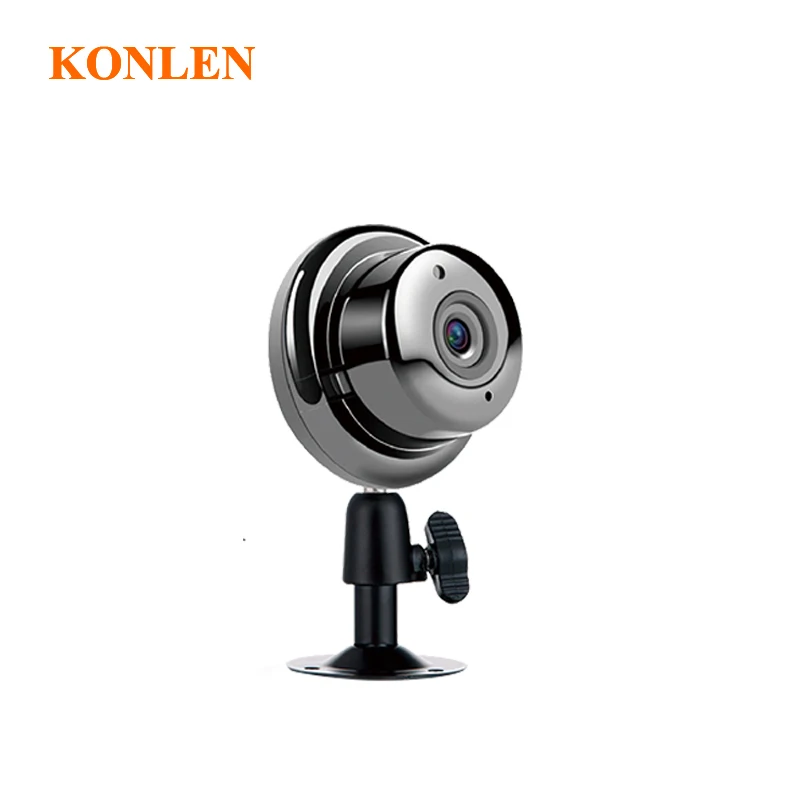 

KONLEN WIFI MINI Home Security Wireless IP Camera Indoor IR Night Vision Audio CCTV Surveillance Camara With SD Card Slot