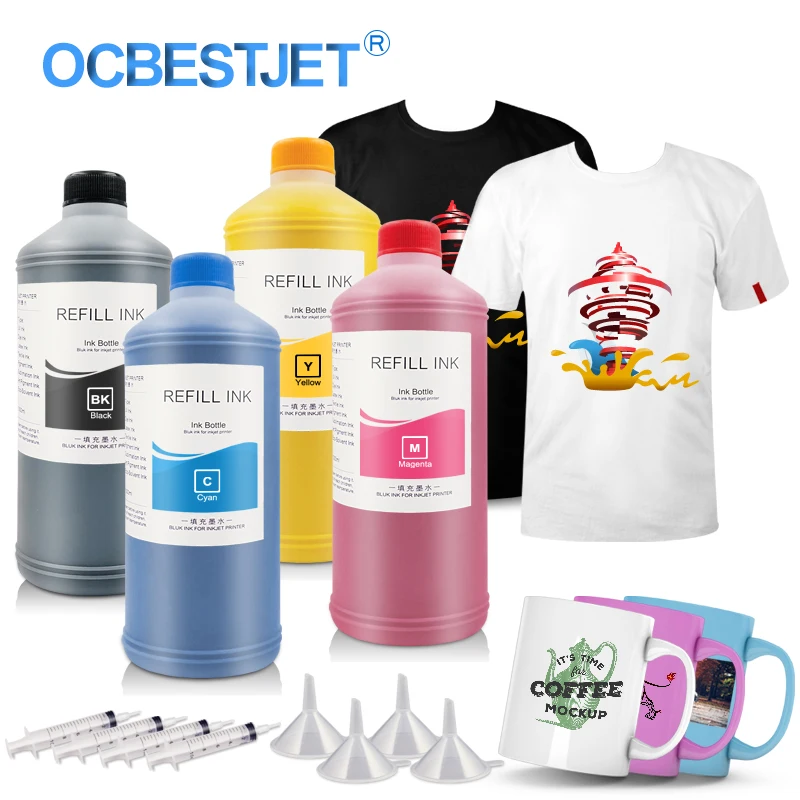 4x1000 мл универсальные сублимационные чернила теплопередачи чернила термопечати для Epson 3800 3880 7700 9700 7800 7880 7600 P600 T50 P800