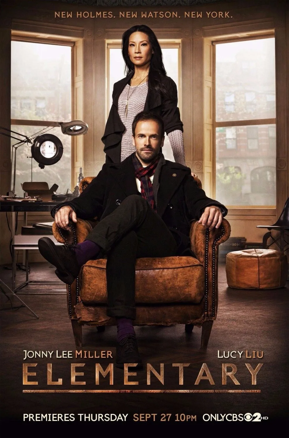 

Elementary Classic Movie Jonny Lee Miller Silk Poster Art Bedroom Decoration 1836