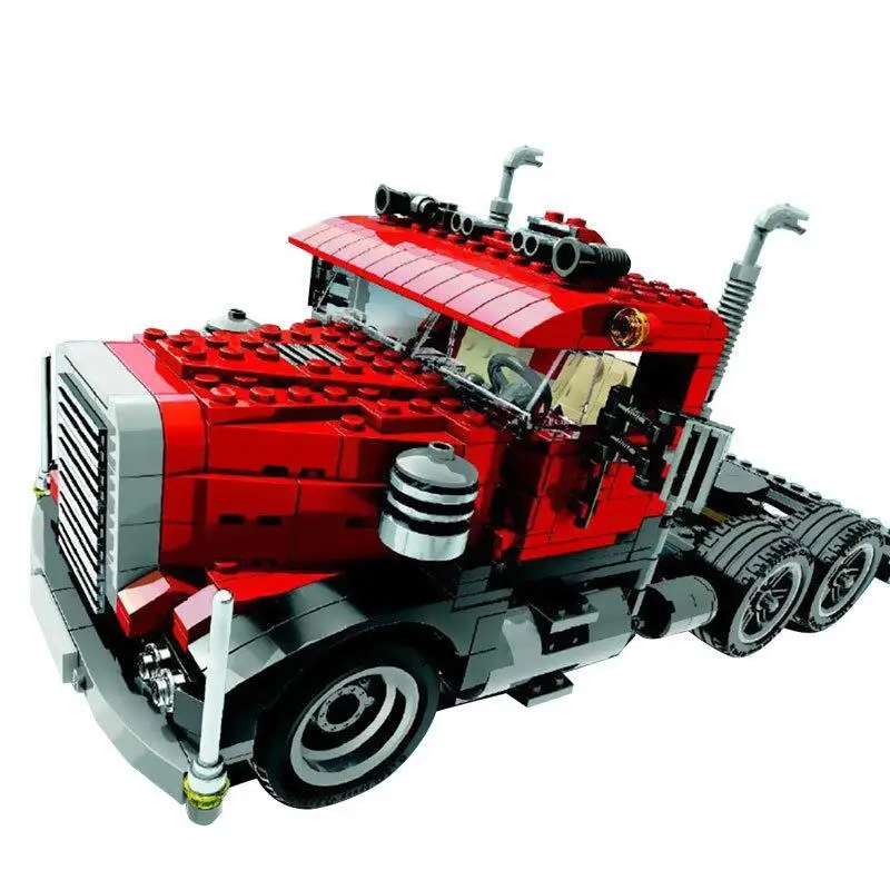 

2019 New 792Pcs Technic Series Deformation 3IN1 Truck Building Blocks Bricks For Children Toys