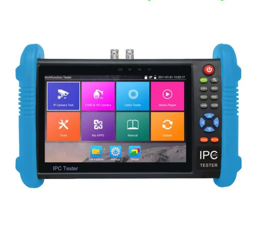 IPC9800plus Серия 7 дюймов IPC AHD TVI CVI CCTV камера тестер IPC9800 Plus с H.265/H.264 4K видео дисплей