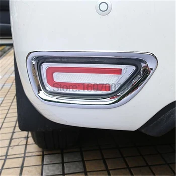 

For Nissan patrol y62 2011-2017 ABS Chrome Rear Fog Light Cover Trims High quality!2pcs/set