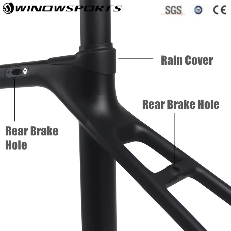Best 2018 winow super light bike frame superlight carbon frame road china V brake Carbon Road bicycle Frameset 3 Best 2018 winow super light bike frame superlight carbon frame road china V brake Carbon Road bicycle Frameset 3